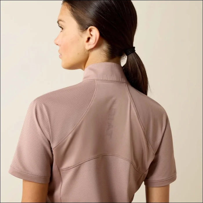 Ariat Women’s Soquel 1/4 Zip Short Sleeve Baselayer