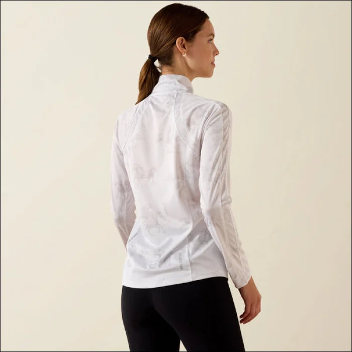 Ariat Women’s Sunstopper 3.0 1/4 Zip Long Sleeve Baselayer