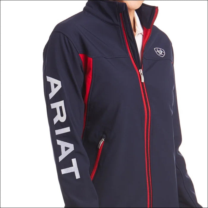 Ariat Womens Team Softshell - Navy