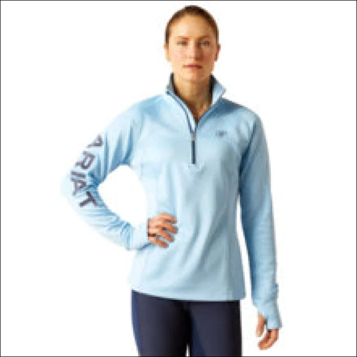 Ariat Womens Tek Team 1/2 Zip Top - Cote DAzur