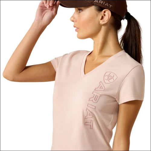 Ariat Womens Vertical Logo Short Sleeve T-Shirt