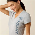 Ariat Womens Vertical Logo Short Sleeve T-Shirt