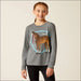 Ariat Youth Champion Pony Long Sleeve T-Shirt - Heather Grey
