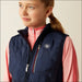 Ariat Youth Fusion Team Insulated Gilet - Navy