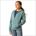 Ariat Youth Team Logo Hood - North Atlantic