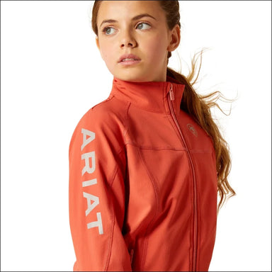 Ariat Youth Agile Softshell Jacket - Baked Apple