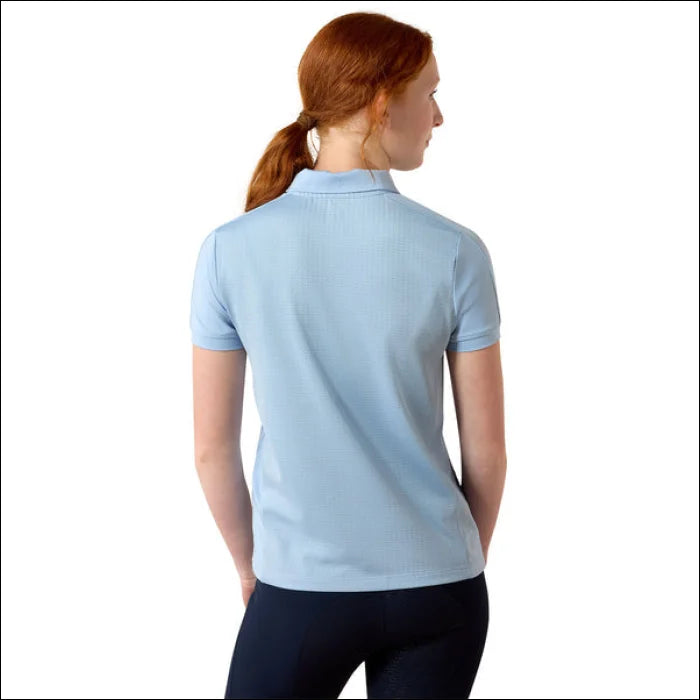 Ariat Youth Bandera 1/4 Zip Short Sleeve Polo St. Tropez