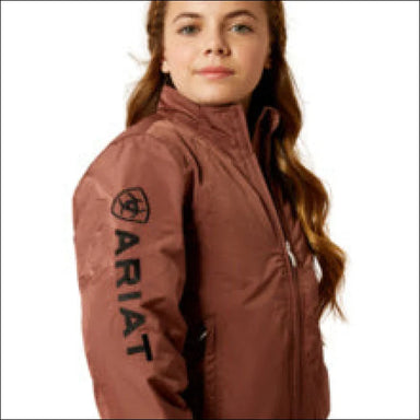 Ariat Youth Stable Insulated Jacket - Marron