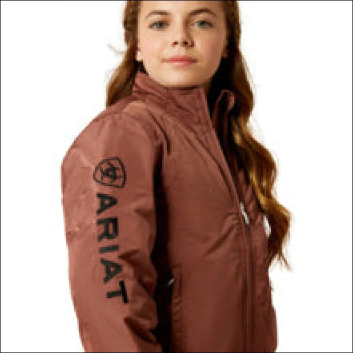 Ariat Youth Stable Insulated Jacket - Marron