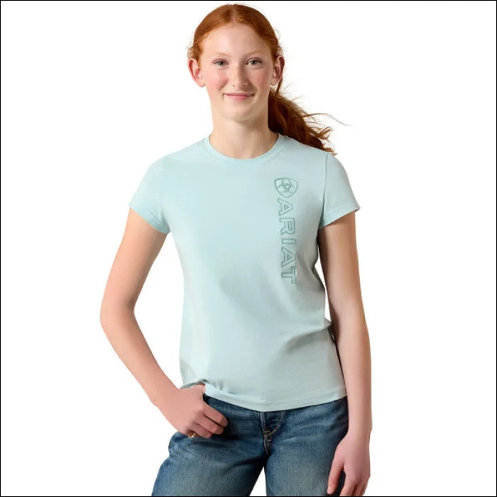 Ariat Youth Vert Logo Short Sleeve T-Shirt