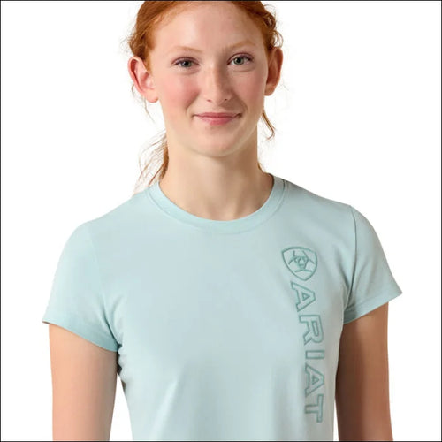 Ariat Youth Vert Logo Short Sleeve T-Shirt
