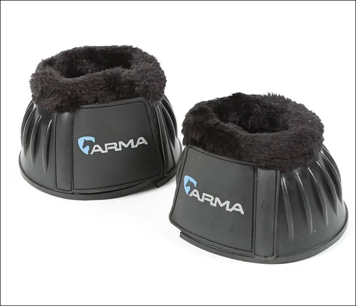 ARMA Fleece Over Reach Boots with synthetic sheep skin top