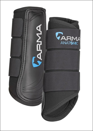 Arma Neoprene Brushing Boots - Pony / Black