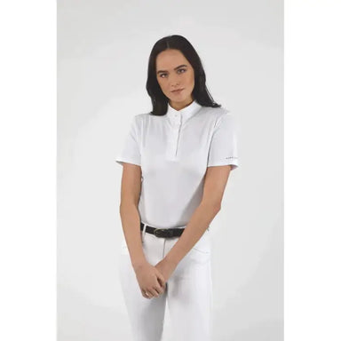 Aubrion Short Sleeve Stock Shirt - White