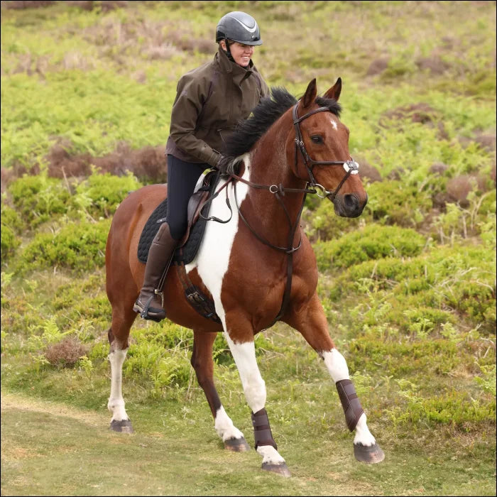 Aubrion Unisex Heritage Quarter Zip Jacket Dark Olive