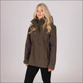 Aubrion Unisex Heritage Quarter Zip Jacket Dark Olive