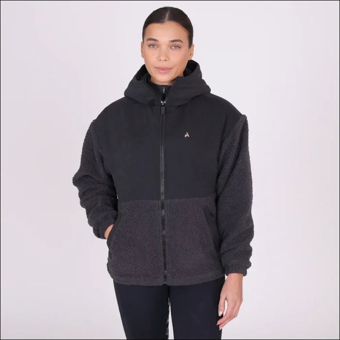 Aubrion Womens React Sherpa Fleece Jacket - Shadow