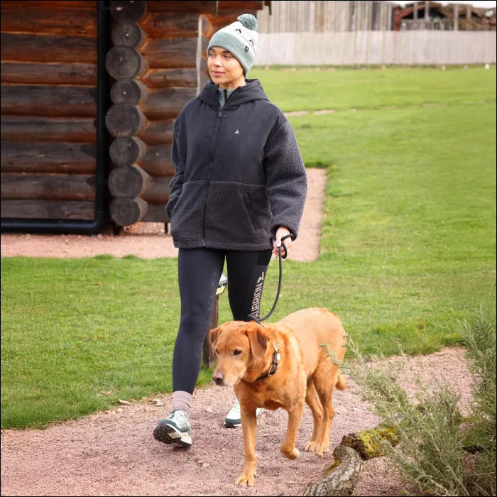 Aubrion Womens React Sherpa Fleece Jacket - Shadow