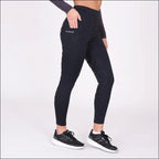 Aubrion Womens React Winter Riding Tights - Shadow