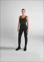 Aztec Diamond Black Essential Leggings Knee Grip