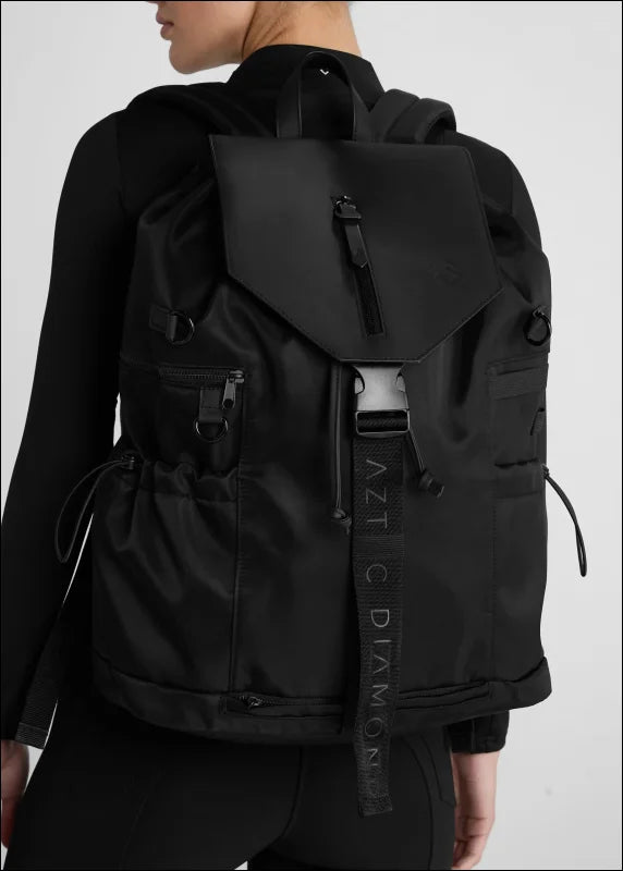Aztec Diamond Black Groom Backpack