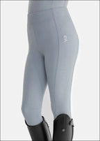 Aztec Diamond Jr YR Full Seat Riding Leggings - Blue