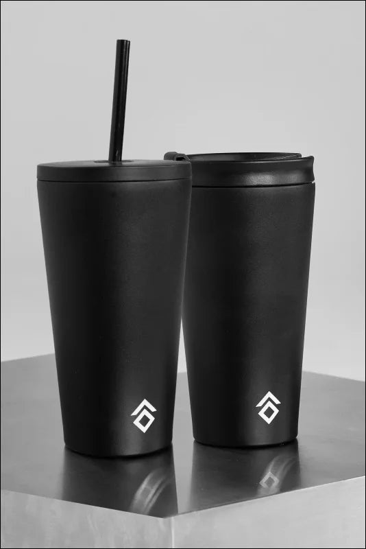 Aztec Diamond Travel Mug - Black