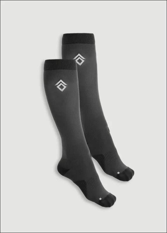 Aztec Diamond Underboot Socks 2pk - Black