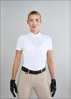 Aztec Diamond White Premium Lightweight Short Sleeve Shirt