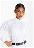 Aztec Diamond Women Long Sleeve Mesh Shirt - Extra Small