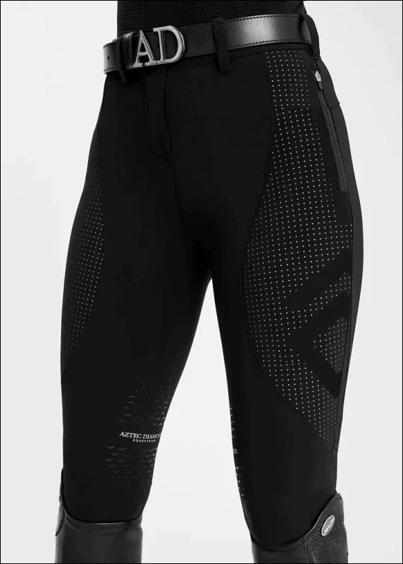 Aztec Diamond Women Performance Breeches - UK 4 / Black