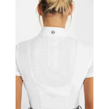 Aztec Diamond Womens Short Sleeve Competition Shirt - White