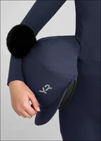 Aztec Diamond YR Pom Hat Silk - Navy