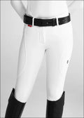 Aztec Diamond YR White Core Mid-Rise Breeches Knee Grip