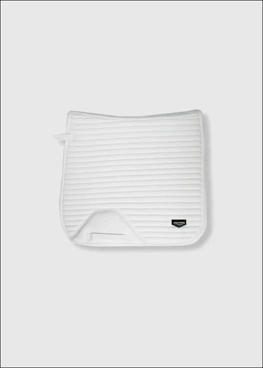 Aztec Diamond Dressage Enamel Saddle Pad - White / Full