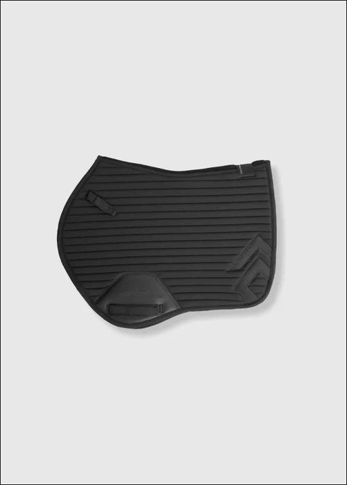 Aztec Diamond Jumping Core Saddle Pad - Black / Cob