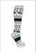 Banbury Fairisle Heat Holders Long Light Grey Socks