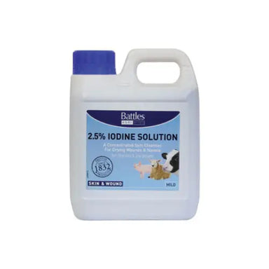 Battles Iodine Solution 2.5% - 1L
