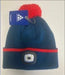 Bobble Hat With LED Light Navy/Red