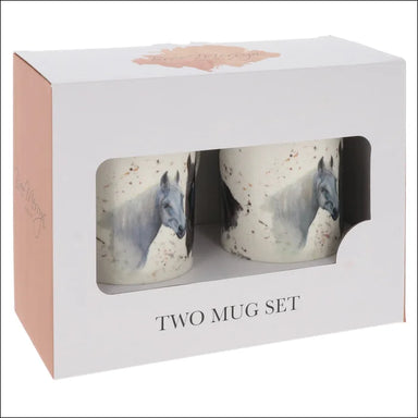 Boxed Set Of 2 Mugs