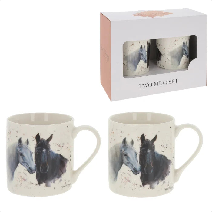 Boxed Set Of 2 Mugs