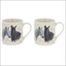 Boxed Set Of 2 Mugs