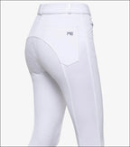 Brava Girls Full Seat Gel Riding Breeches - White