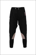 Breeze UP Exercise Riding Breeches - XS / Black/Beige