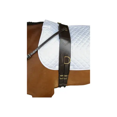 Breeze Up Leather Breaking Roller and Side Reins - Brown