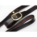 Breeze Up Leather Lead - Brown - 1.8mm