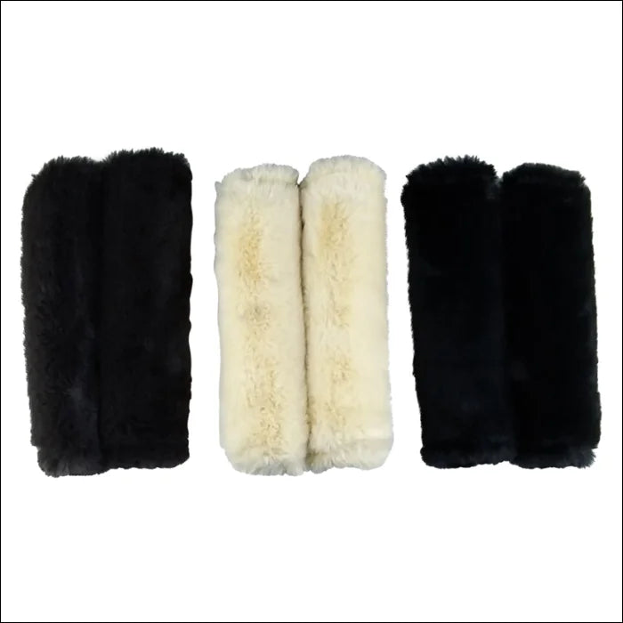 Cameo Synthetic Lambwool Cheek Pieces