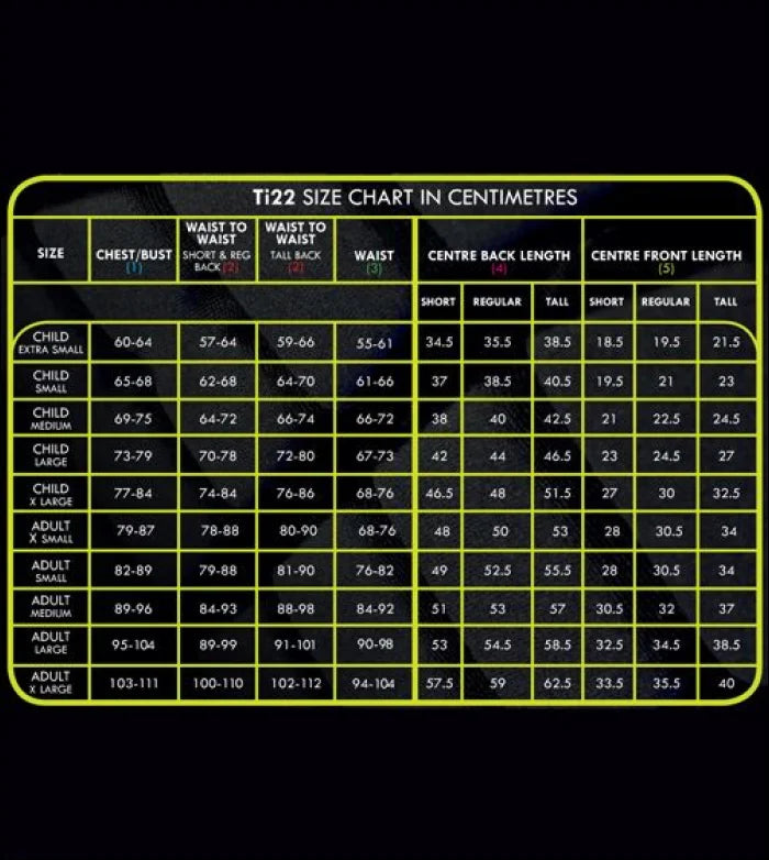 Champion Titanium Ti22 Body Protector - Child