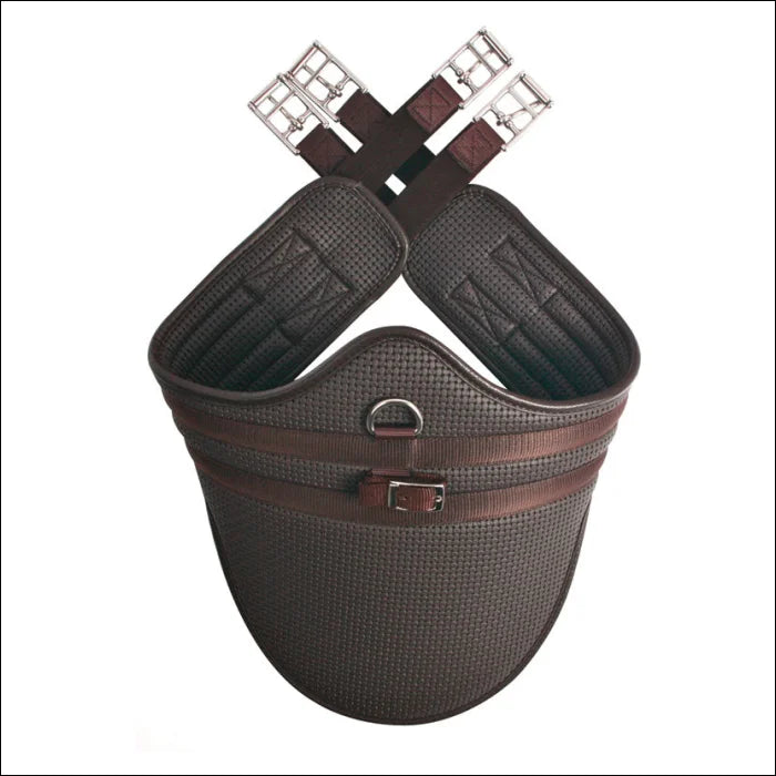 Comfort Waffle Stud Girth - 52 / Brown