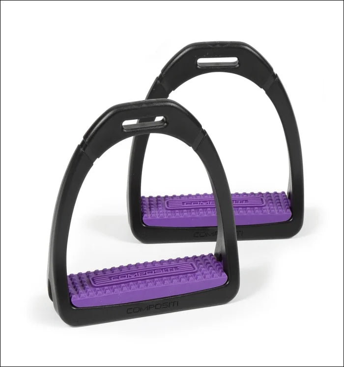 Compositi Premium Lightweight Stirrups - Adult / Purple
